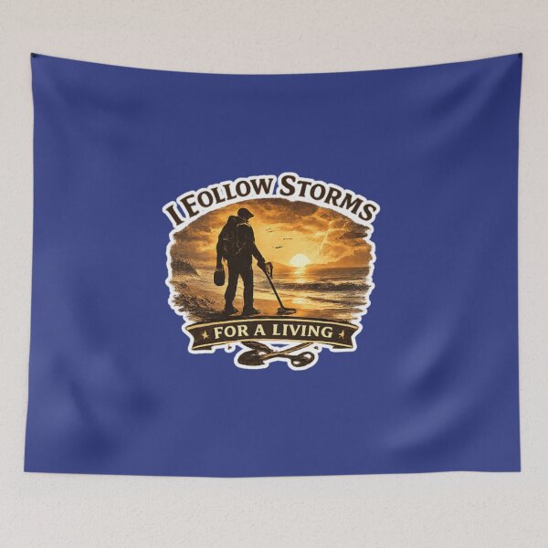 Item preview, I Follow Storms For A Living Gift Idea For Amber Hunters And Beachcombers designed and sold by Glitch-Cult.
