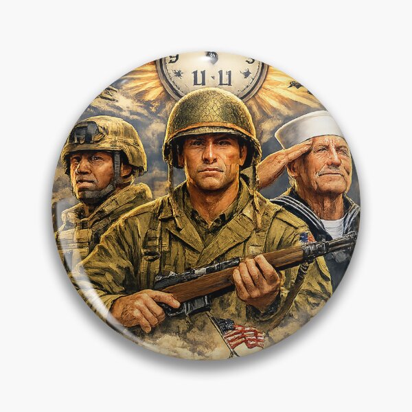 Item preview, Veterans Day Honoring All Who Served designed and sold by phenchacon.