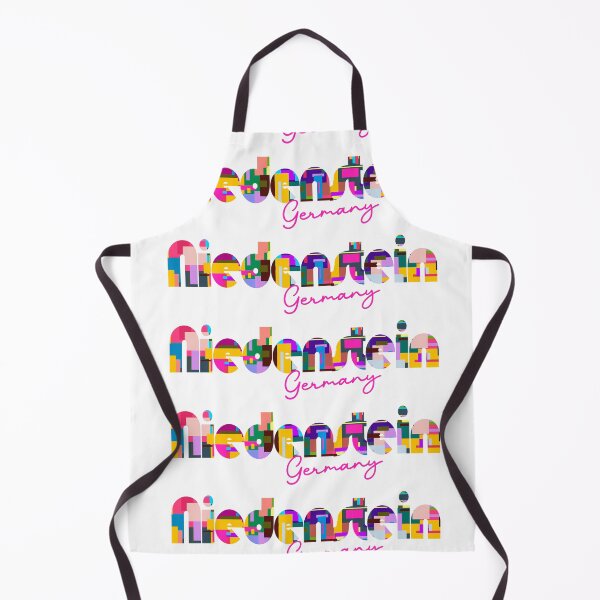 Item preview, Niedenstein, Germany, Vibrant Abstract City Typography Art designed and sold by Wanderful-roads.