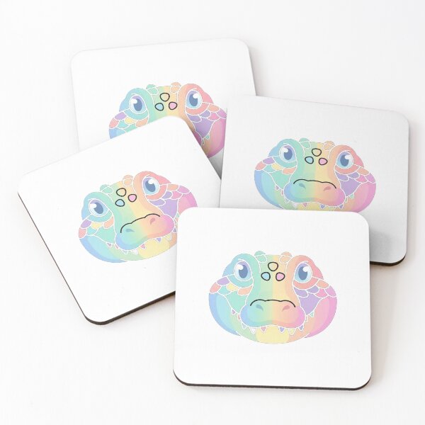 Item preview, Pastel Rainbow Alligator Face designed and sold by Owcomm.