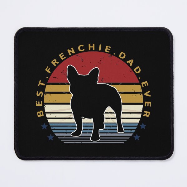 Item preview, Best Frenchie Dad Ever Retro Pet Owner Gift designed and sold by SoyLamderma.