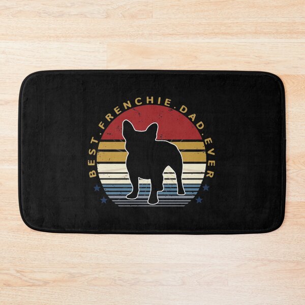 Item preview, Best Frenchie Dad Ever Retro Pet Owner Gift designed and sold by SoyLamderma.