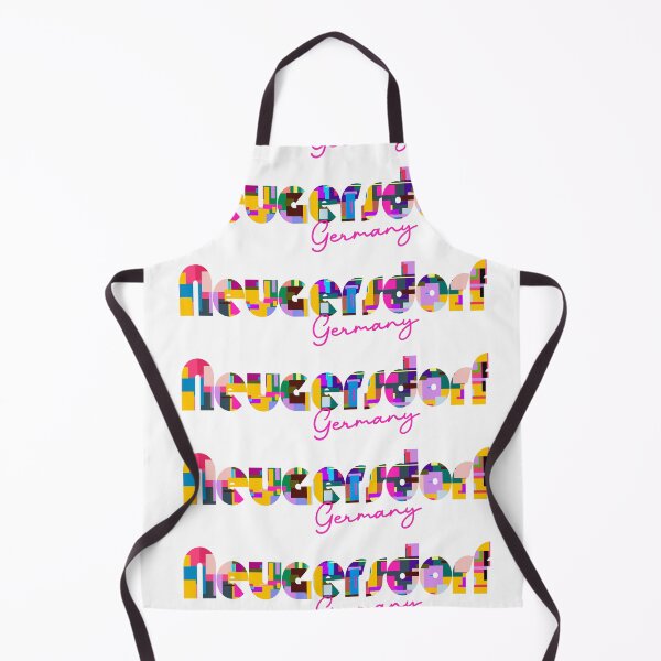 Item preview, Neugersdorf, Germany, Vibrant Abstract City Typography Art designed and sold by Wanderful-roads.