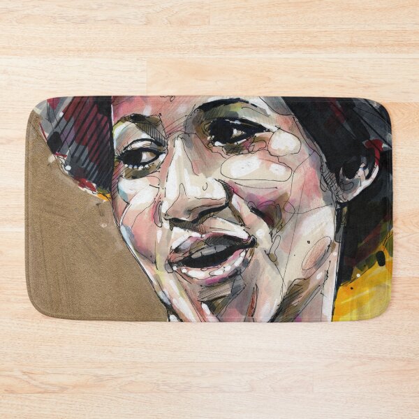 Artikelvorschau, Gemälde von Aretha Franklin entworfen und verkauft von GalleryKauffeld.
