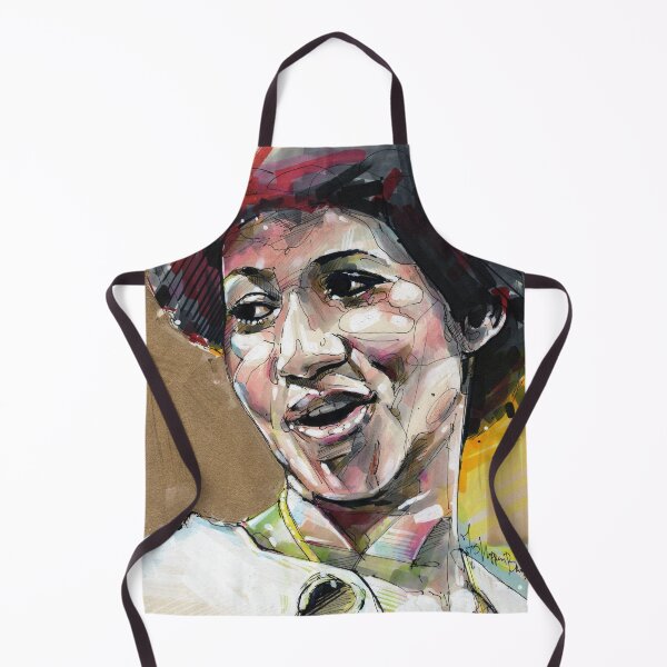 Aperçu de l'œuvre Peinture d'Aretha Franklin créée et vendue par GalleryKauffeld.