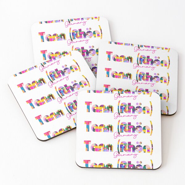 Item preview, Tann (Rhön), Germany, Vibrant Abstract City Typography Art designed and sold by Wanderful-roads.