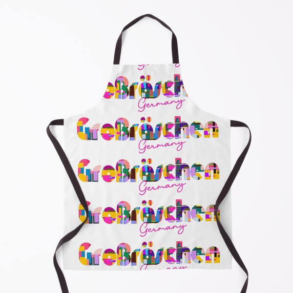Item preview, Großräschen, Germany, Vibrant Abstract City Typography Art designed and sold by Wanderful-roads.