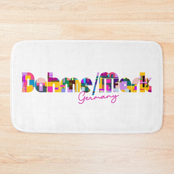 Item preview, Dahme/Mark, Germany, Vibrant Abstract City Typography Art designed and sold by Wanderful-roads.