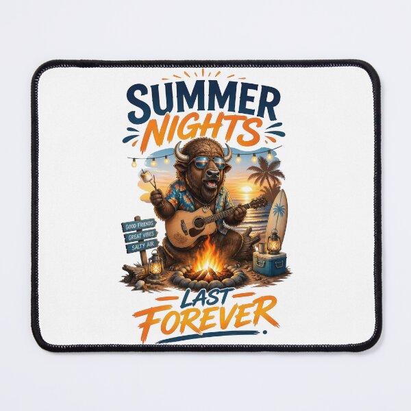 Item preview, Summer Nights Buffalo Beach Campfire designed and sold by Sovereign Supply Co..