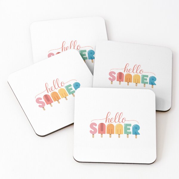 Item preview, Hello Summer Vacation Ice Cream Ice Lolly designed and sold by SapfireStuArt.
