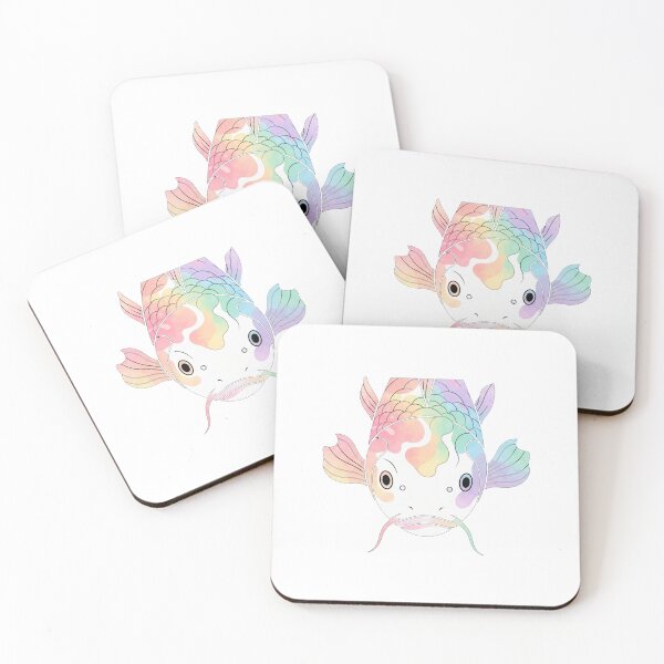 Item preview, Pastel Watercolor Koi Fish designed and sold by Owcomm.