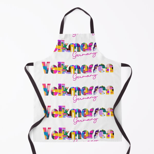 Item preview, Volkmarsen, Germany, Vibrant Abstract City Typography Art designed and sold by Wanderful-roads.