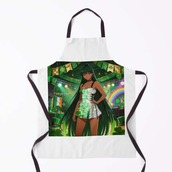 Item preview, St. Patrick's Day Setsuna designed and sold by Solace Sparkles.
