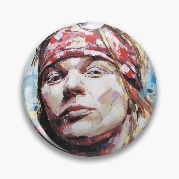 Item preview, Axl Rose painting designed and sold by GalleryKauffeld.