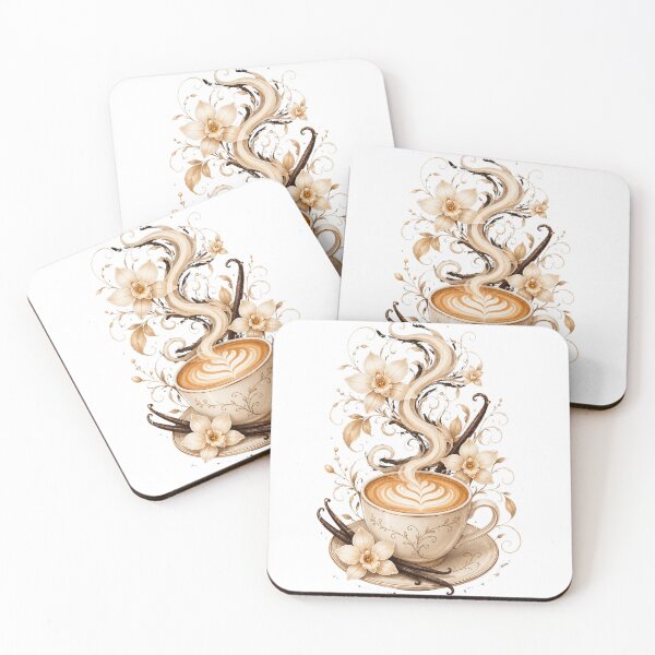 Item preview, Luxury Vanilla Latte Aesthetic designed and sold by BrewmarkStudio.