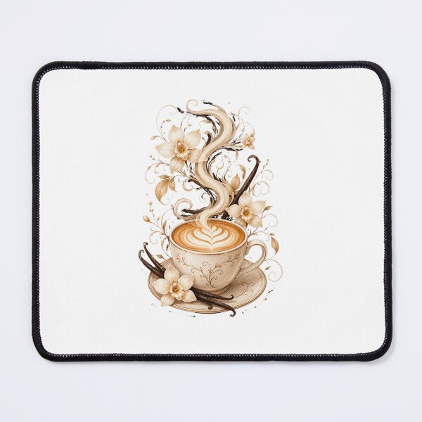 Item preview, Luxury Vanilla Latte Aesthetic designed and sold by BrewmarkStudio.