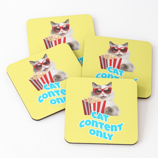 Item preview, Cool movie cat, Cat Content Only saying designed and sold by Mauswohn.
