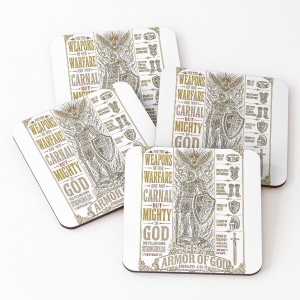 Item preview, For the weapons of our warfare Armor of God transparent designed and sold by winwesart.
