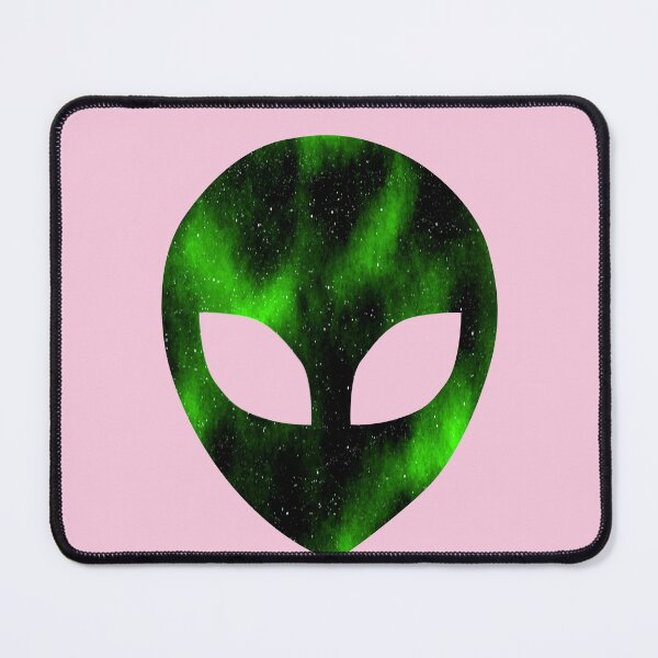 Item preview, Alien Face UFO Space Cosmic Sci-Fi Cute Retro Aesthetic Design designed and sold by ronakris009.