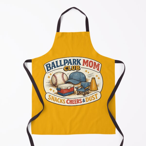 Item preview, Ballpark Mom Club Snacks Cheers And Dus designed and sold by Concrete Coffee Studio.