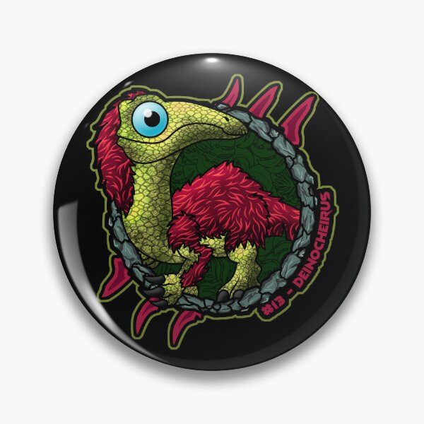 Item preview, Pocket Dinosaur #13 - Deinocheirus | Cute Feathered Dinosaur Chibi designed and sold by Grimtech Workshop.