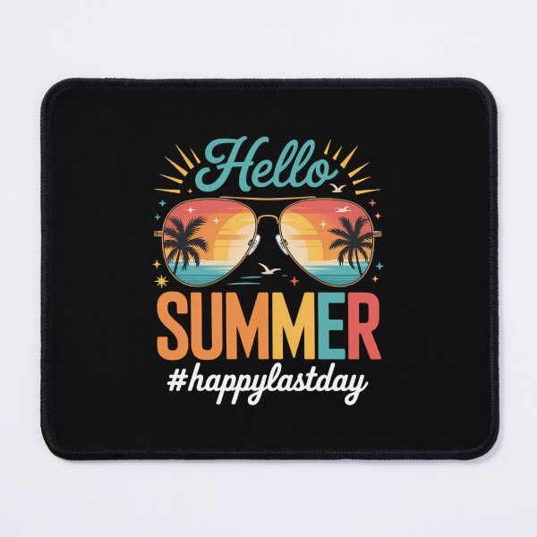 Item preview, Hello Summer Happy Last Day of School Teacher Student designed and sold by SapfireStuArt.