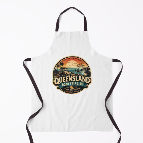 Item preview, Queensland Road Trip Club Go Far Stay Curious Paradise Found QLD designed and sold by Yellowriversss.