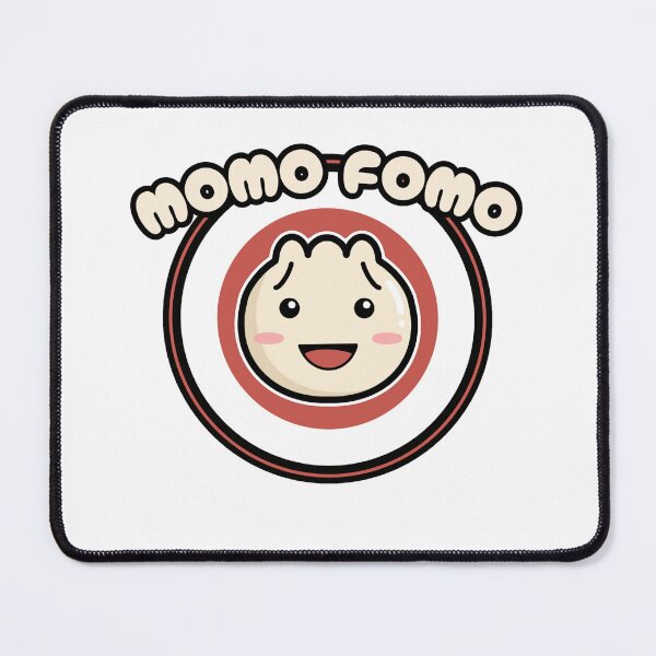 Item preview, Momo FOMO Funny Anxious Momo Dumpling Fear Of Missing Out Desi Food Humor Gift designed and sold by SHREE ART STUDIO.