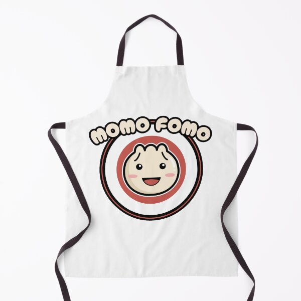 Aperçu de l'œuvre Momo FOMO (Peur de rater quelque chose) - Cadeau humoristique sur la cuisine indienne créée et vendue par SHREE ART STUDIO.