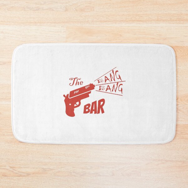 Aperçu de l'œuvre Bang Bang Bar Retro Western Cowboy Saloon Vintage Typography Design créée et vendue par ronakris009.