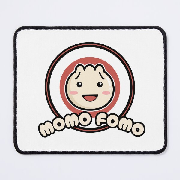 Item preview, Momo FOMO Funny Anxious Momo Dumpling Fear Of Missing Out Desi Food Humor Gift designed and sold by SHREE ART STUDIO.