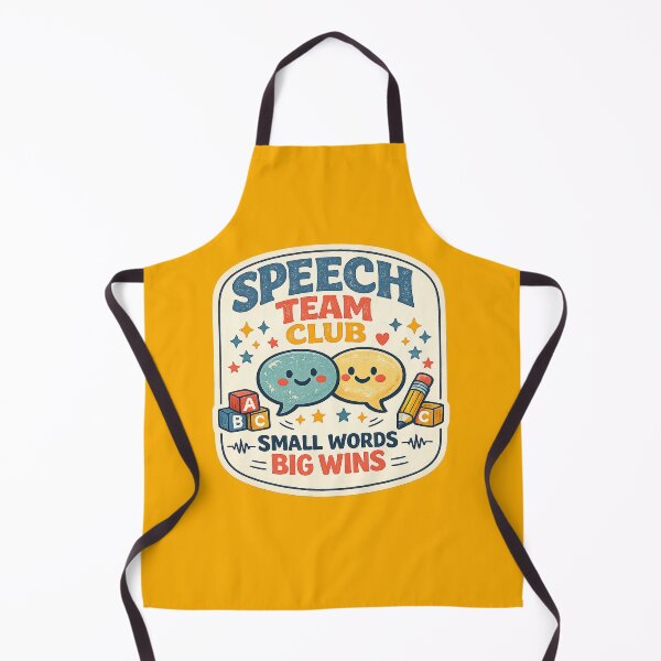 Item preview, Speech Team Club Small Words Big Wins designed and sold by Concrete Coffee Studio.