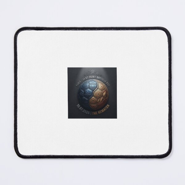Item preview, France vs Morocco Yin Yang Carved Football Bastille Day Rematch Art designed and sold by VikrantCreative.