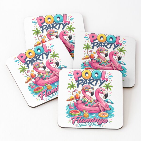 Item preview, Pool Party Flamingo State Of Mind designed and sold by Sovereign Supply Co..
