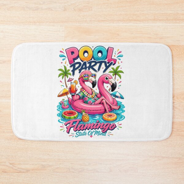 Item preview, Pool Party Flamingo State Of Mind designed and sold by Sovereign Supply Co..