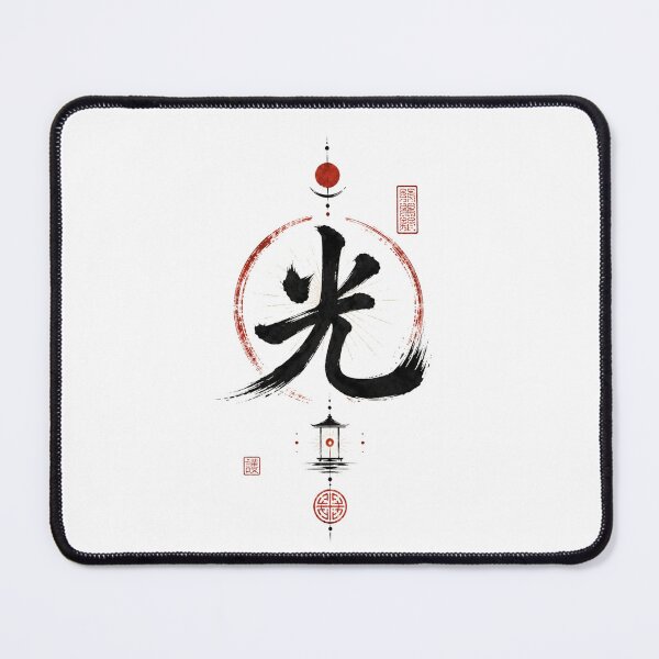 Item preview, Light Shrine Seal — Japanese Kanji Talisman Design designed and sold by OblivionRise.