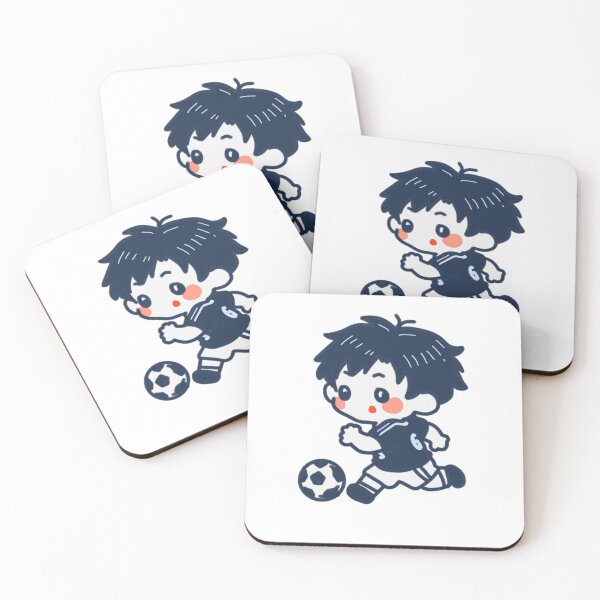 Item preview, Chibi Soccer Boy Football Player Cartoon designed and sold by Dospart.