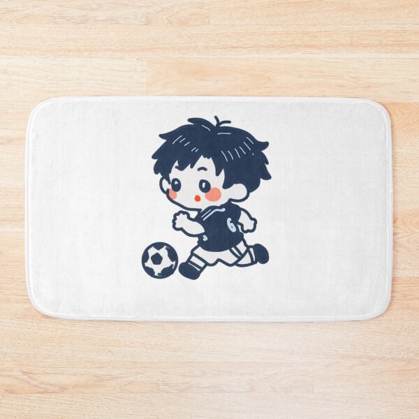 Item preview, Chibi Soccer Boy Football Player Cartoon designed and sold by Dospart.
