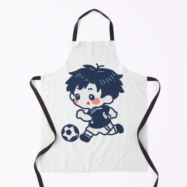 Item preview, Chibi Soccer Boy Football Player Cartoon designed and sold by Dospart.
