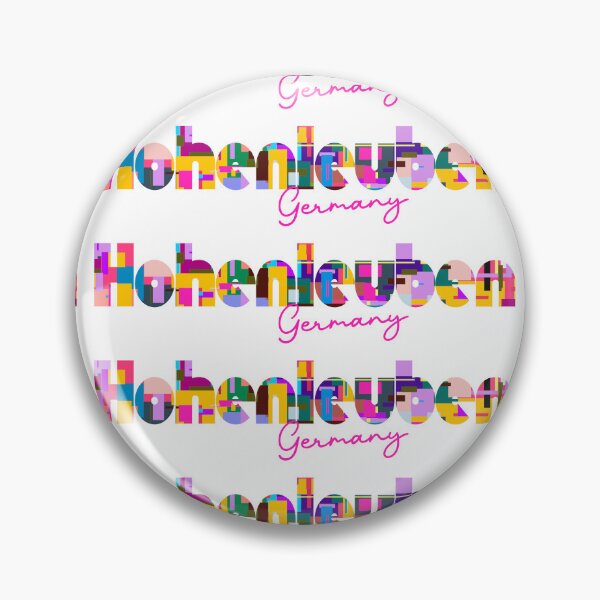 Item preview, Copy of Schönewalde, Germany, Vibrant Abstract City Typography Art designed and sold by Wanderful-roads.