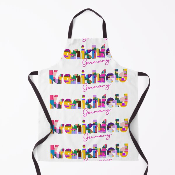 Item preview, Kranichfeld, Germany, Vibrant Abstract City Typography Art designed and sold by Wanderful-roads.
