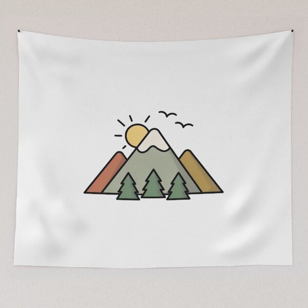 Item preview, Mountains designed and sold by ArcticFoxStudio.