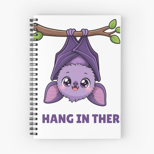 Item preview, Hang In There Cute Kawaii Bat designed and sold by BoosterShop.