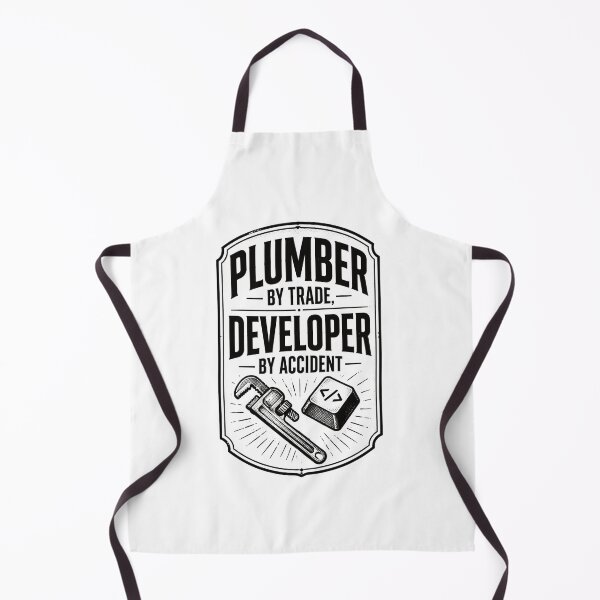 Item preview, Plumber By Trade Developer By Accident Funny Coding Gift designed and sold by Code Monkeys.