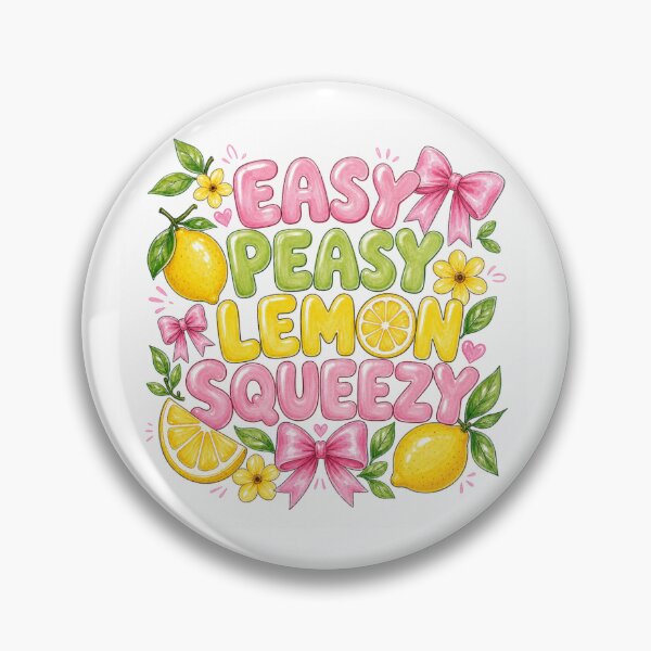 Item preview, Easy Peasy Lemon Squeezy designed and sold by Love Joy.