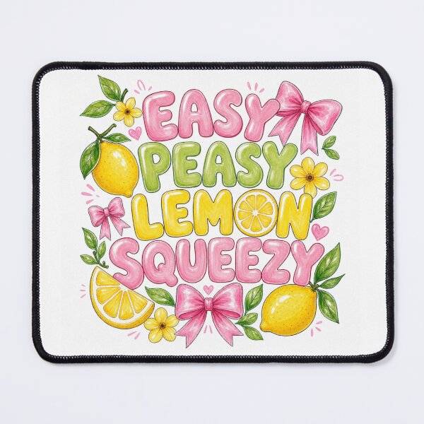 Item preview, Easy Peasy Lemon Squeezy designed and sold by Love Joy.