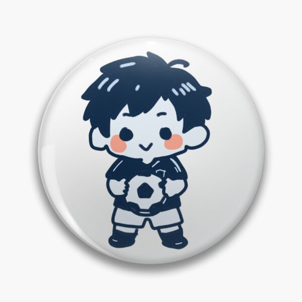Item preview, Copy of Chibi Soccer Boy Football Player Cartoon designed and sold by Dospart.