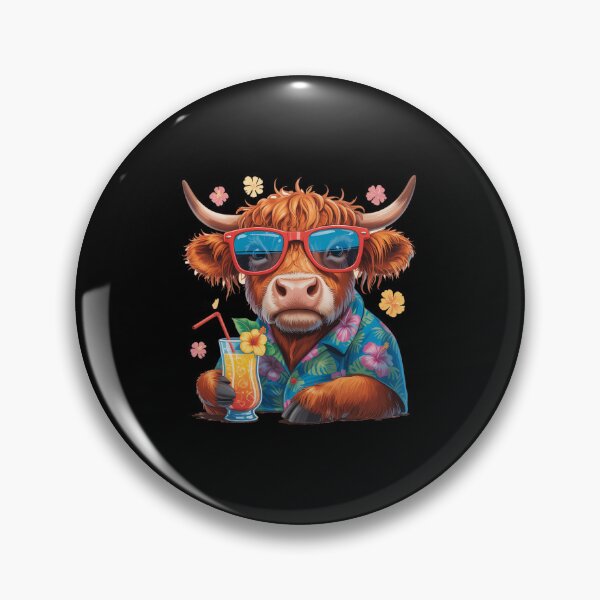 Item preview, Highland Cow Beach Vibes Summer designed and sold by SapfireStuArt.