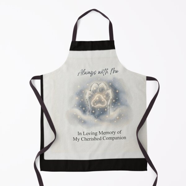 Item preview, Always With Me – Ethereal Pet Memorial Art Tribute designed and sold by Fatomfatom.