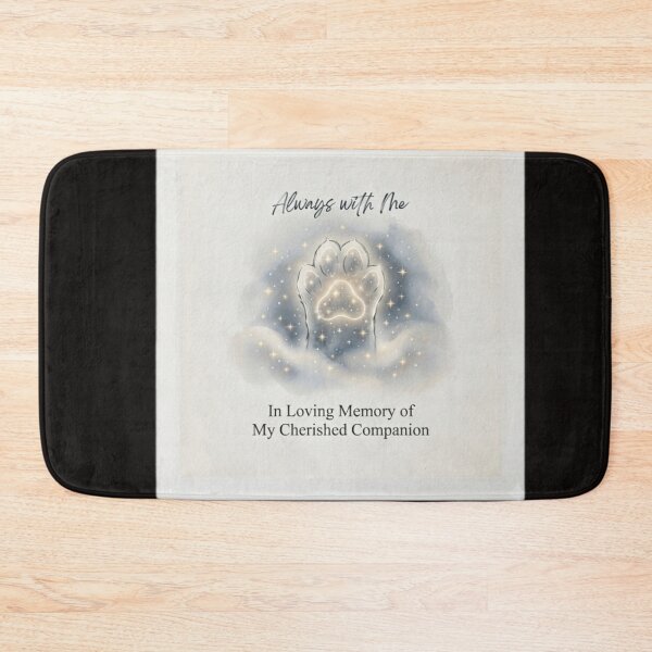 Item preview, Always With Me – Ethereal Pet Memorial Art Tribute designed and sold by Fatomfatom.